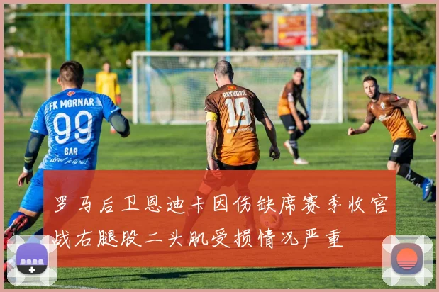 罗马后卫恩迪卡因伤缺席赛季收官战右腿股二头肌受损情况严重