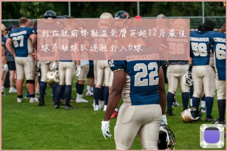 利兹联前锋勒温荣膺英超12月最佳球员助球队连胜打入6球