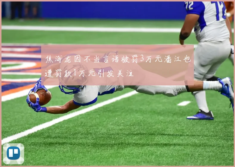 焦海龙因不当言语被罚3万元潘江也遭罚款1万元引发关注